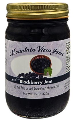 Mountain View Farms Blackberry Jam