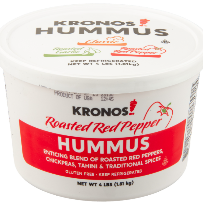 Kronos Red Pepper Hummus
