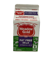 Six Meadow Gold Skim Milks