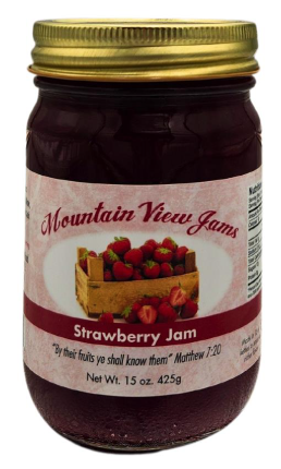 Mountain View Farms Strawberry Jam