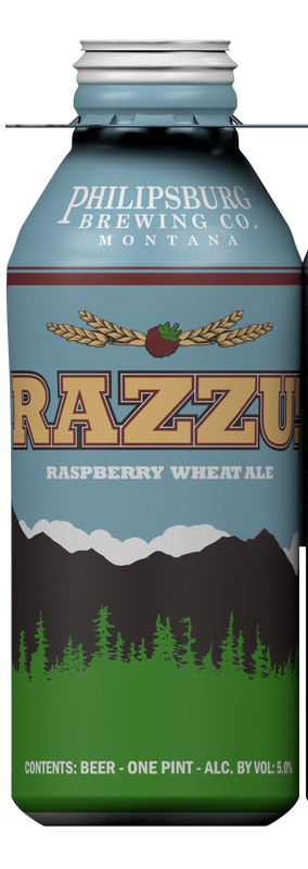 Razzu Raspberry Wheat - Philipsburg Brewing