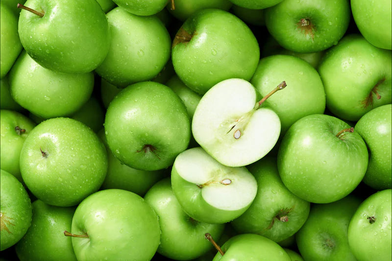 Six Granny Smith Apples