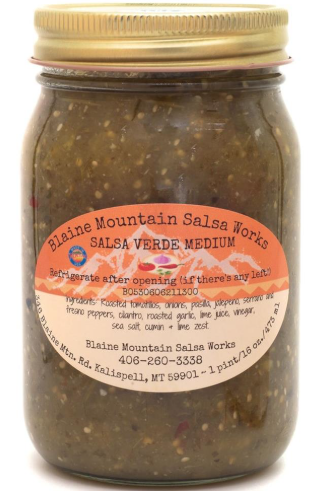 Blaine Mountain Salsa Verde