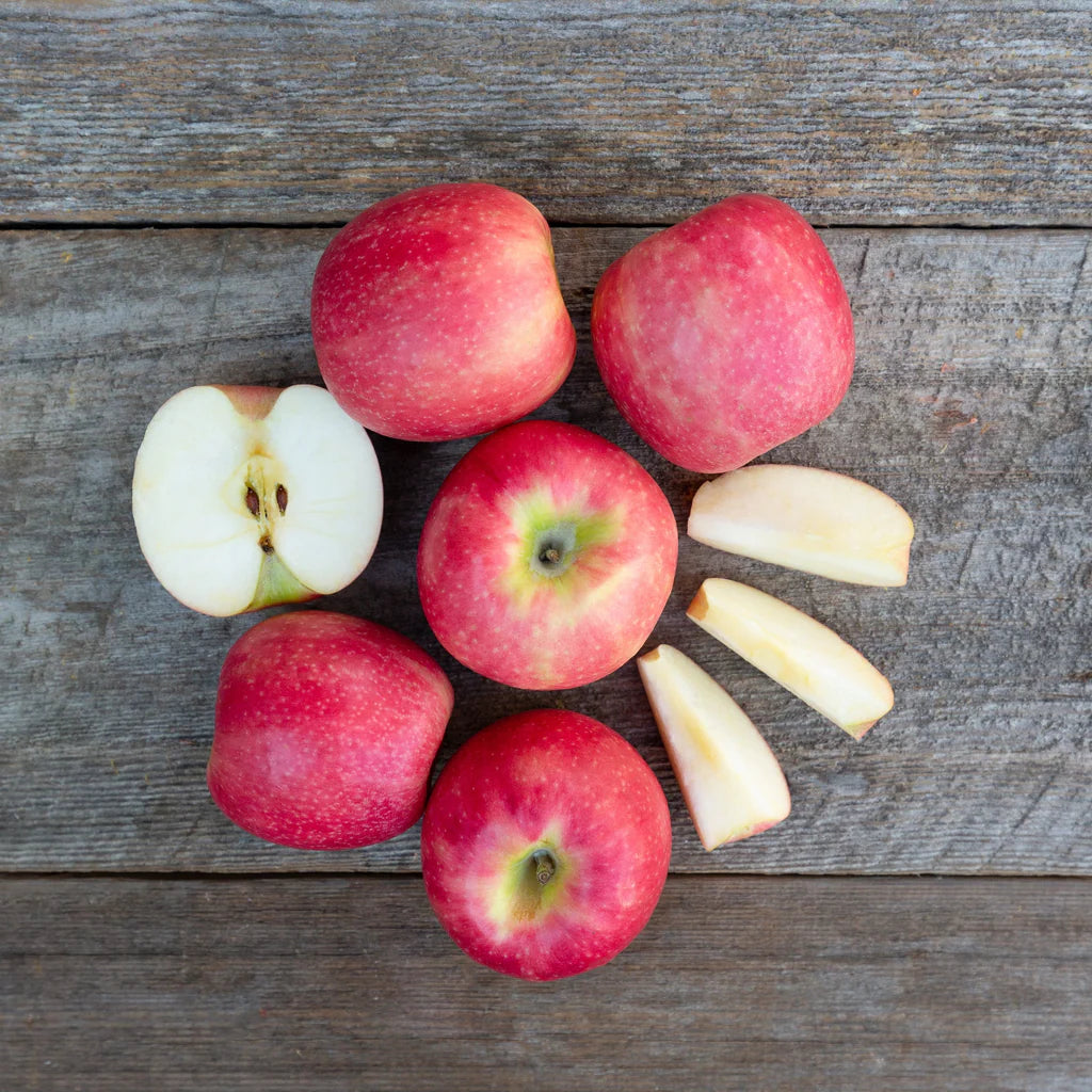 Six Pink Lady Apples